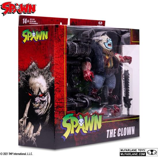 Spawn: Clown (Bloody) Deluxe Set Action Figure 18 cm
