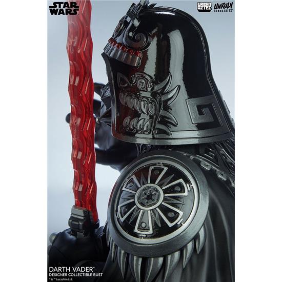 Star Wars: Darth Vader Urban Aztec Vinyl Buste by Jesse Hernandez 25 cm