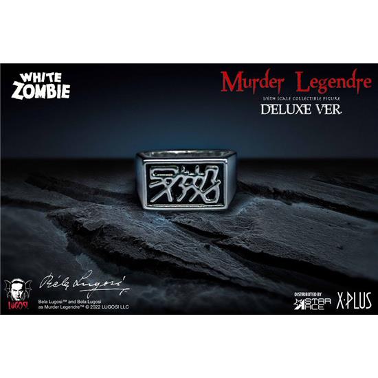 White Zombie (movie): Murder Legendre (Bela Lugosi) B&W Version My Favourite Movie Action Figure 1/6 30 cm