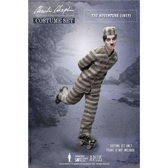 Diverse: Charlie Chaplin Costume C (Prisoner) My Favourite Movie Costume Set 1/6