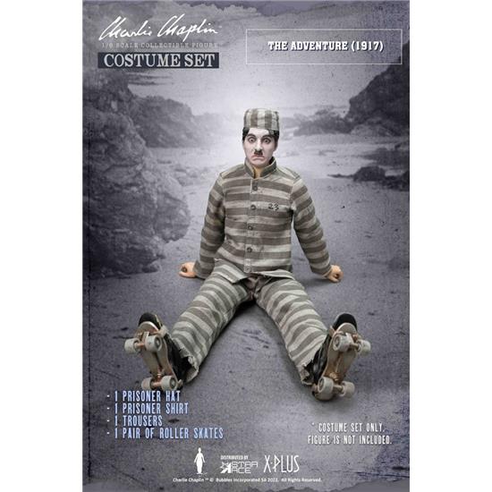 Diverse: Charlie Chaplin Costume C (Prisoner) My Favourite Movie Costume Set 1/6