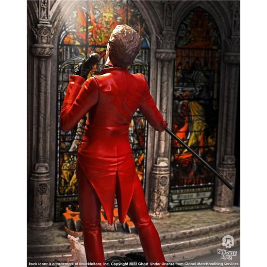 Ghost: Cardinal Copia Red Tuxedo (Variant) Rock Iconz Statue 22 cm