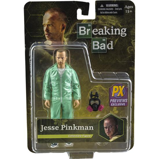 Breaking Bad: Breaking Bad Action Figure Jesse Pinkman in Blue Hazmat Suit Previews Exclusive 15 cm