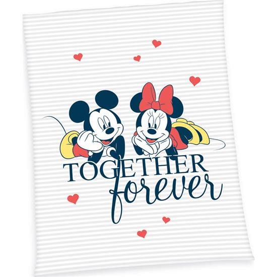 Disney: Together Forever Fleece Tæppe 150 x 200 cm