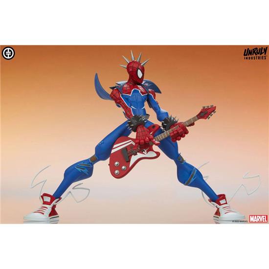Marvel: Spider-Punk Vinyl Statue by Tracy Tubera 22 cm