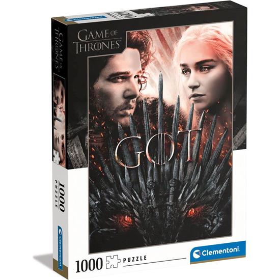 Game Of Thrones: Jon & Daenerys Puslespil 1000 Brikker