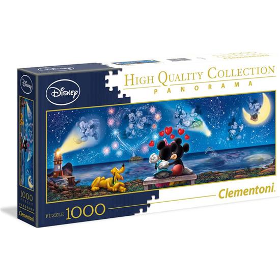 Disney: Disney Panorama Mickey & Minnie Puslespil 1000 Brikker