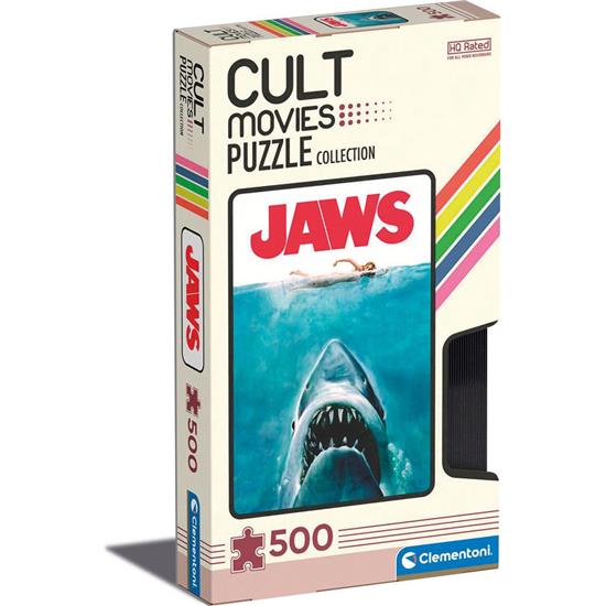 Jaws - Dødens Gab: Cult Movies Jaws Puslespil 500 Brikker
