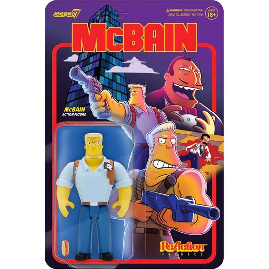 Simpsons: McBain ReAction Action Figure 10 cm