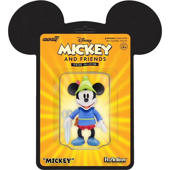 Disney: Brave Little Tailor Mickey Mouse ReAction Action Figure Vintage Collection 10 cm