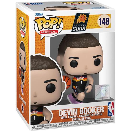 NBA: Devin Booker (City Edition 2021) POP! Basketball Vinyl Figur (#148)