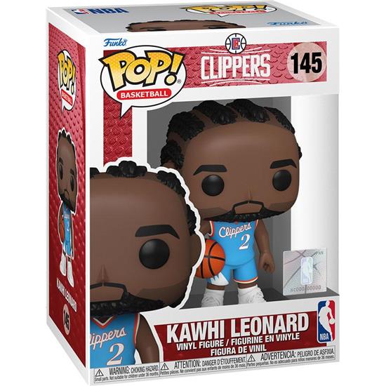 NBA: Kawhi Leonard (City Edition 2021) POP! Basketball Vinyl Figur (#145)