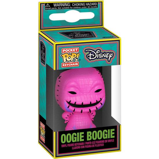 Nightmare Before Christmas: Oogie Boogie Black Light Pocket POP! Vinyl Nøglering