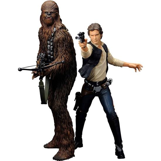 Star Wars: Han Solo & Chewbacca ARTFX+ Statue 2-Pak 1/10