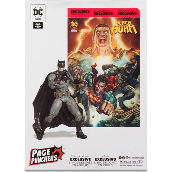 DC Comics: Batman (Black Adam Page Punchers) Action Figure 18 cm