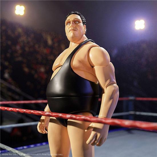 André the Giant: Andre The Giant Black Singlet Ultimates Action Figure 20 cm