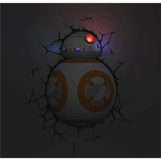 Star Wars: BB-8 3D LED Lampe