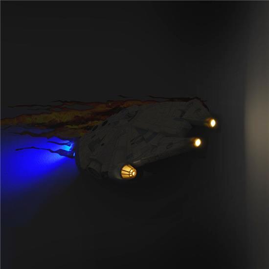 Star Wars: Millennium Falcon 3D LED Lampe
