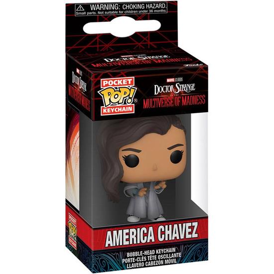 Marvel: America Chavez POP! POP! Vinyl Nøglering