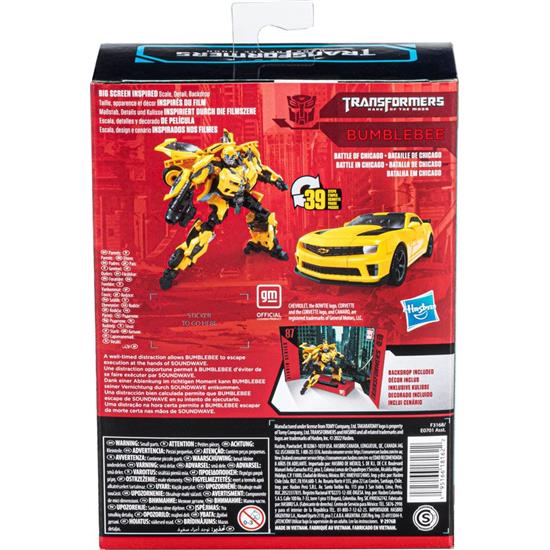 Transformers: Bumblebee Generations Studio Series Deluxe Class Action Figure 11 cm