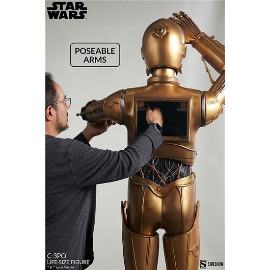 Star Wars: C-3PO Life-Size Statue 188 cm