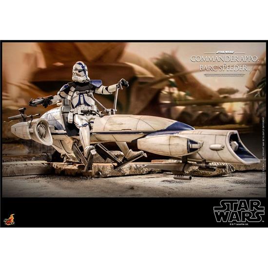 Star Wars: Commander Appo & BARC Speeder Action Figure 1/6 30 cm