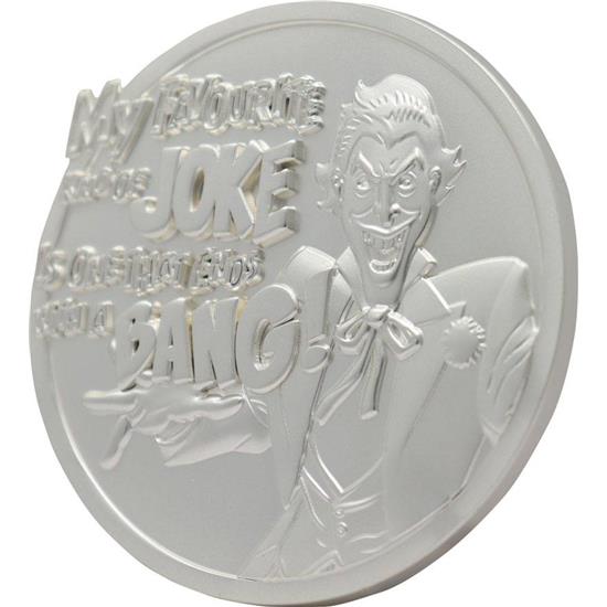 Batman: The Joker Medallion Limited Edition (silver plated)