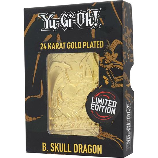 Yu-Gi-Oh: B. Skull Dragon Replica Card (gold plated)