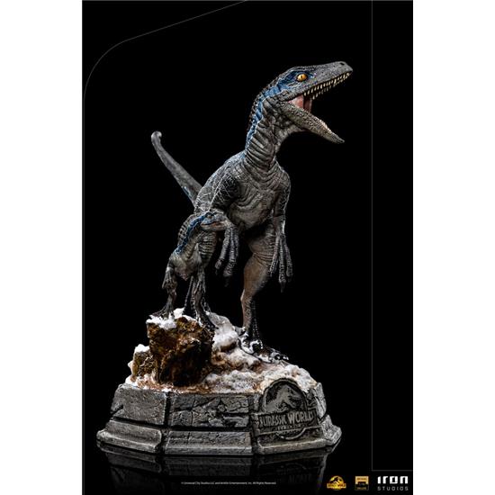 Jurassic Park & World: Blue and Beta Deluxe Art Scale Statue 1/10 20 cm