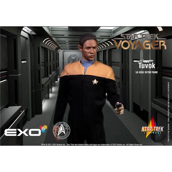 Star Trek: Lt. Commander Tuvok Action Figure 1/6 30 cm