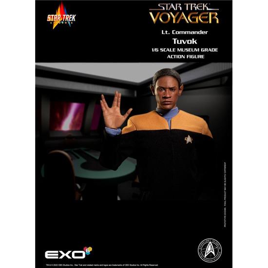 Star Trek: Lt. Commander Tuvok Action Figure 1/6 30 cm