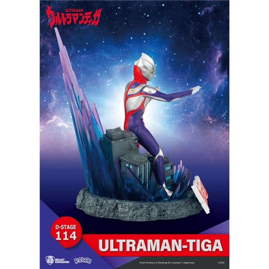 Ultraman: Ultraman Tiga D-Stage  Diorama 15 cm