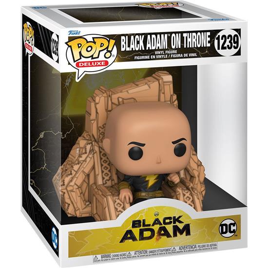 Black Adam: Black Adam on Throne POP! Movies Vinyl Figur (#1239)
