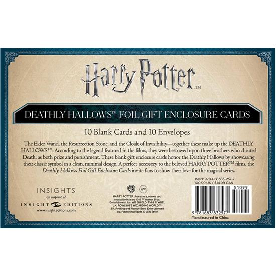 Harry Potter: Deathly Hallows Konvolut og Kort 10-Pak 89 x 56 mm
