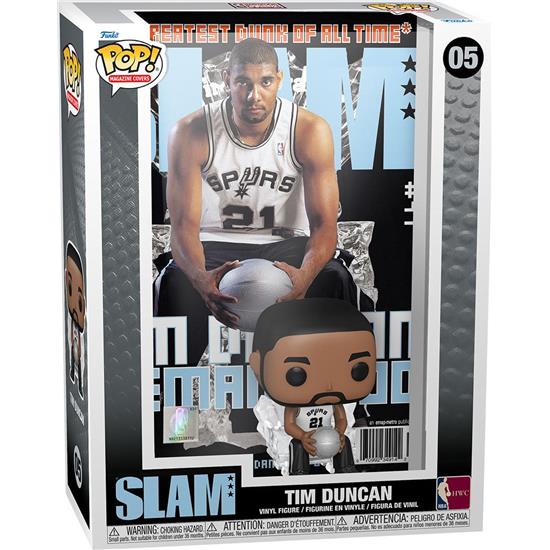 NBA: Tim Duncan NBA Cover POP! Basketball Vinyl Figur (#05)