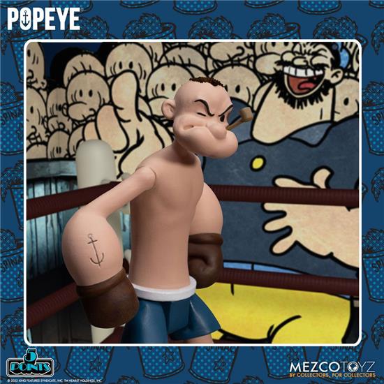 Popeye: Popeye & Oxheart 5 Points Deluxe Figure Set 9 cm
