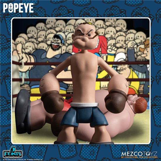 Popeye: Popeye & Oxheart 5 Points Deluxe Figure Set 9 cm