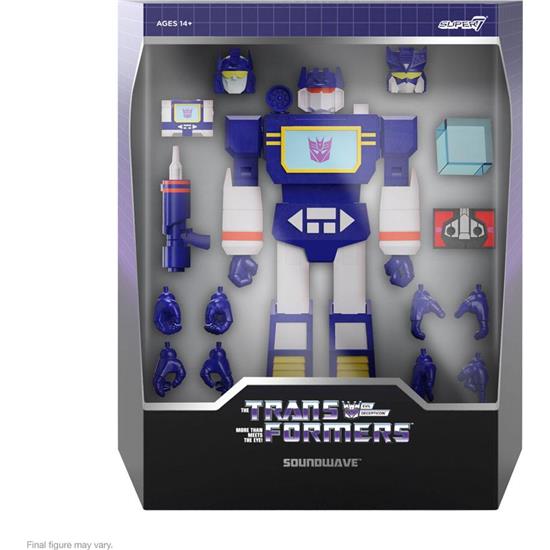 Transformers: Soundwave G1 Ultimates Action Figure 18 cm
