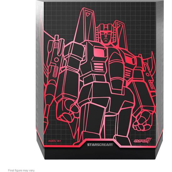 Transformers: Starscream G1 Ultimates Action Figure 18 cm