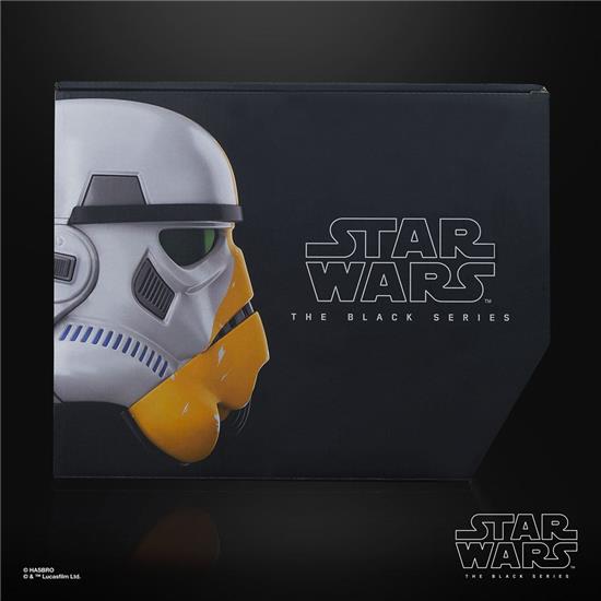 Star Wars: Artillery Stormtrooper Black Series Electronic Helmet