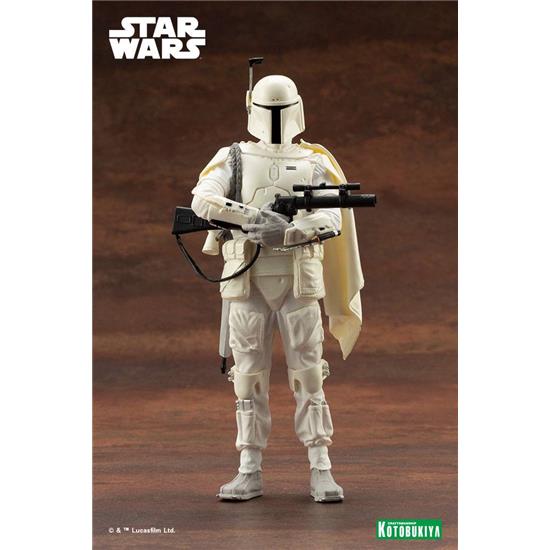 Star Wars: Boba Fett White Armor Ver. ARTFX+ Statue 1/10 18 cm
