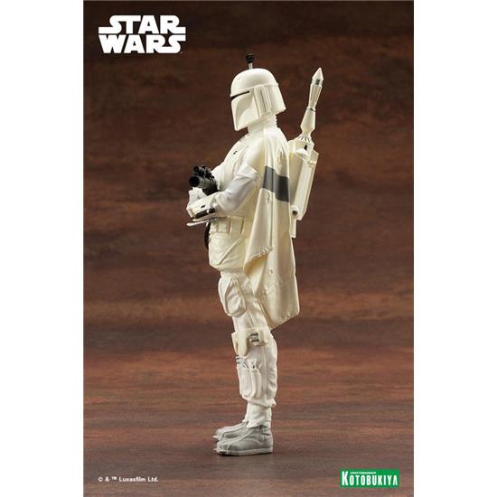 Star Wars: Boba Fett White Armor Ver. ARTFX+ Statue 1/10 18 cm