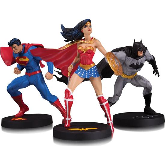 Batman: DC Designer Trinity Series 3-Pak Statue af Jim Lee 18 cm