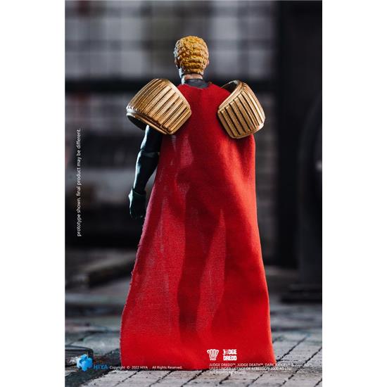 2000 AD: Chief Judge Caligula Mini Action Figure 1/18 10 cm