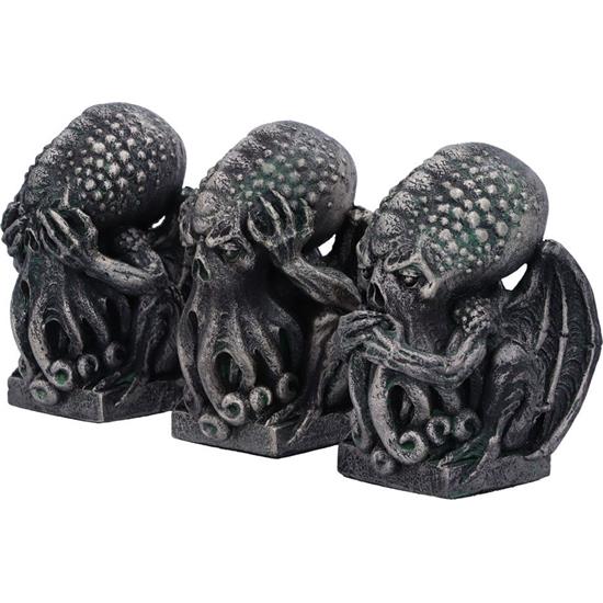 Call of Cthulhu (Lovecraft): Three Wise Cthulhu Statue 7 cm
