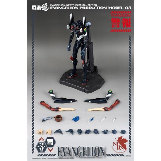 Manga & Anime: Robo-Dou Evangelion Production Model-03 Action Figure 25 cm