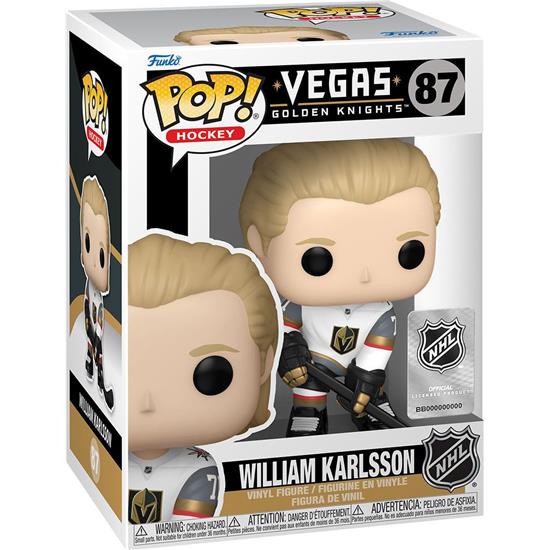NHL: William Karlsson Road Uniform (Vegas Golden Knights) POP! Hockey Vinyl Figur (#87)