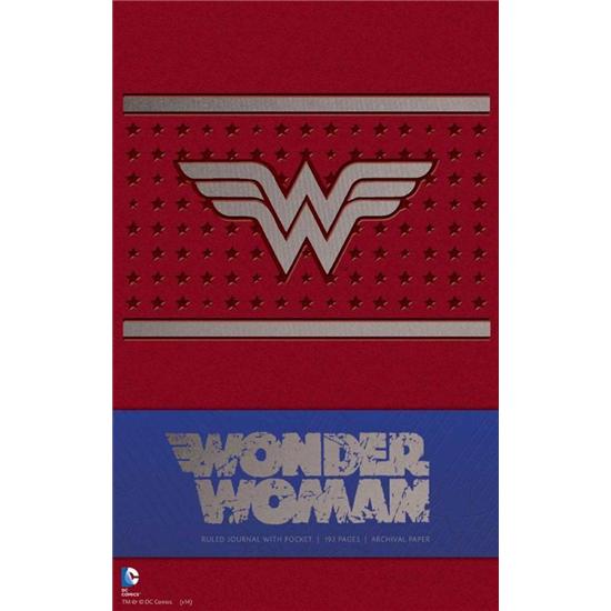 DC Comics: Wonder Woman Hardcover Rød Notesbog