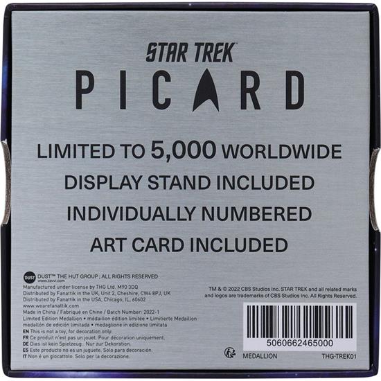 Star Trek: Picard Family Crest Medallion Limited Edition