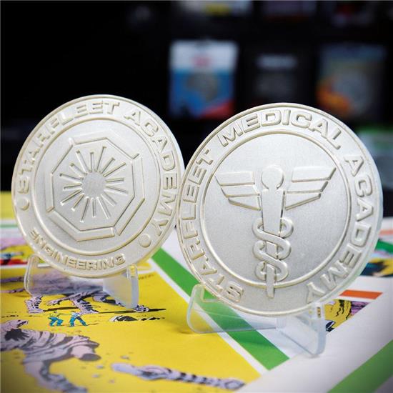 Star Trek: Starfleet Division Medallions Limited Edition (silver plated) 4-pack